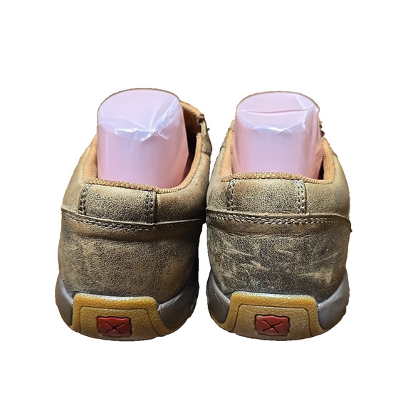 Twisted X MXC0003 Brown Leather Slip On Moccasin Driving Shoes Men's Size 9M - Picture 5 of 8